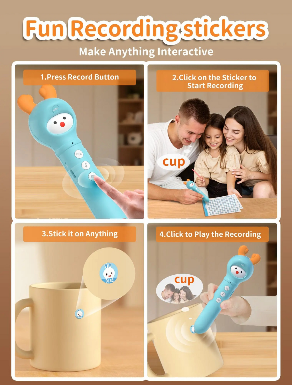 Alilo Interactive Reading Pen Set