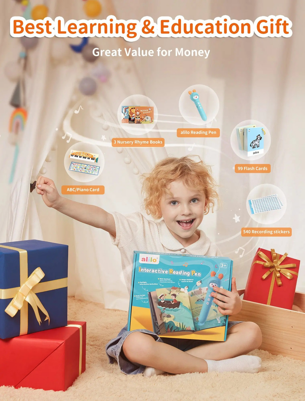 Alilo Interactive Reading Pen Set